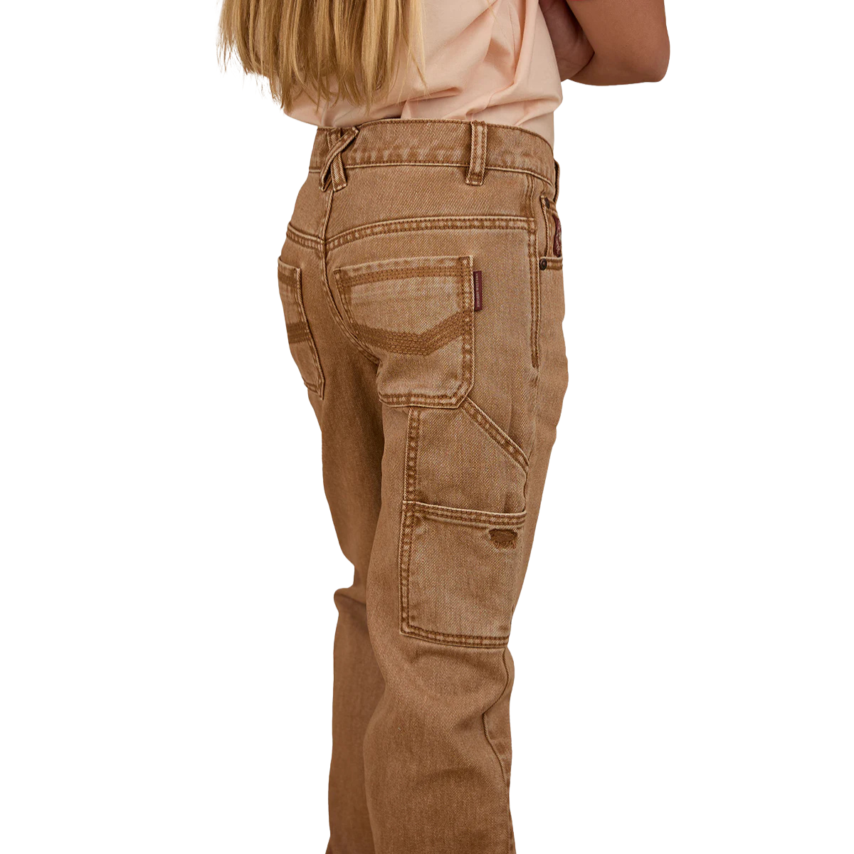 Ringers Western Childrens Buckland Relaxed Jeans (324039RW) Dark Sand