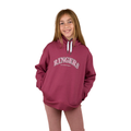 Ringers Western Childrens Campus Oversized Pullover Hoodie (325022RW) Berry