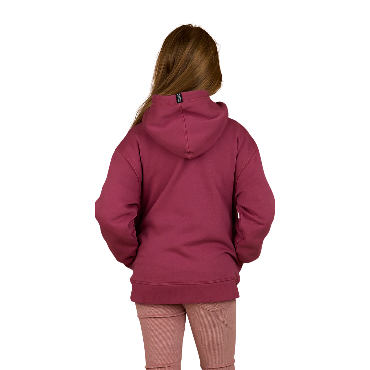 Ringers Western Childrens Campus Oversized Pullover Hoodie (325022RW) Berry