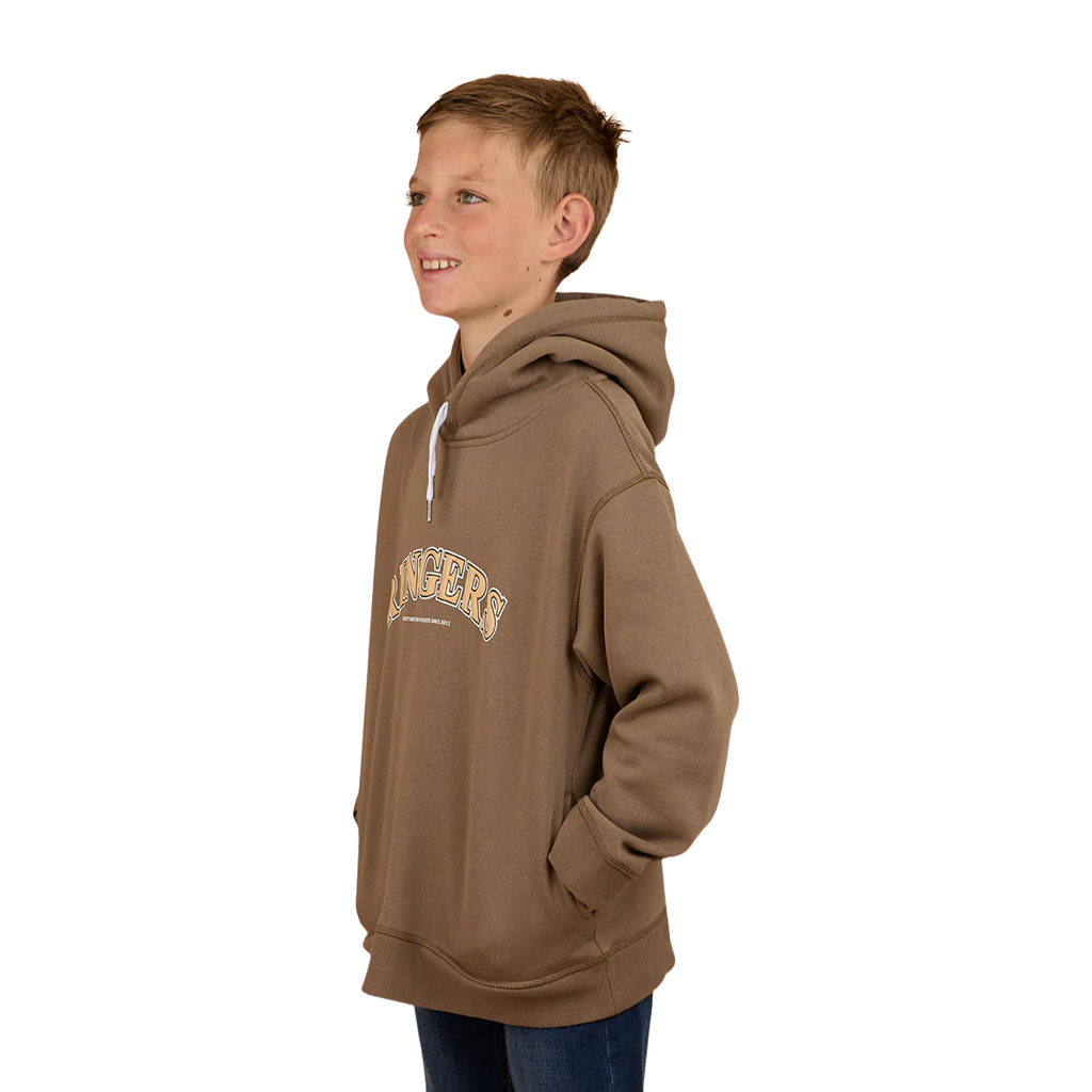Ringers Western Childrens Campus Oversized Pullover Hoodie (325022RW) Mushroom