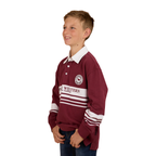 Ringers Western Childrens Footy Roo Rugby (325027RW) Burgundy