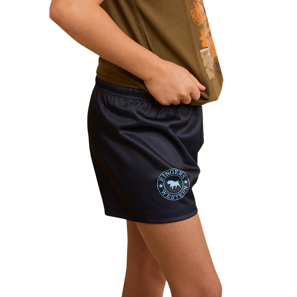 Ringers Western Childrens Footy Shorts (323029RW) Navy