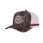 Ringers Western Childrens McCoy Trucker Cap (722041RW) Camo/Melon