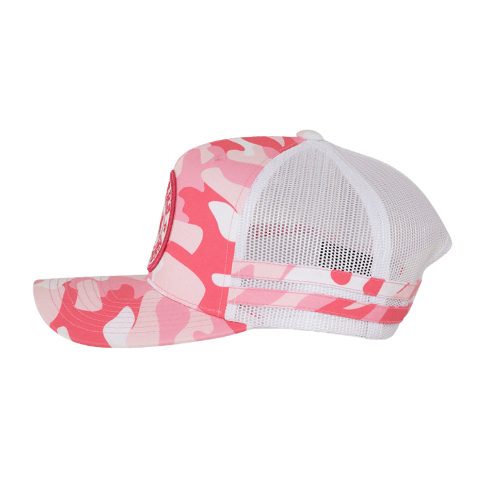 Ringers Western Childrens McCoy Trucker Cap  (722041RW)  Pink Camo