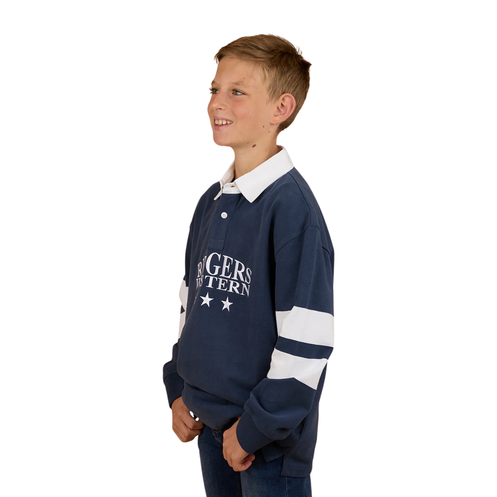 Ringers Western Childrens Ringers Mascot Rugby (325028RW) White/Navy