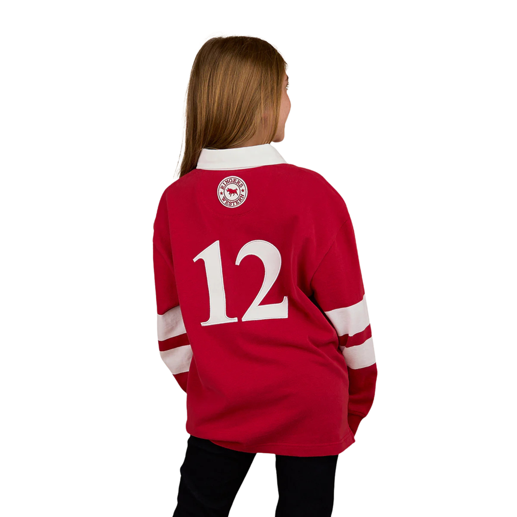 Ringers Western Childrens Ringers Mascot Rugby (325028RW) White/Red