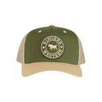 Ringers Western Childrens Signature Bull Trucker Cap  (420257RW)  Olive/Dark Sand