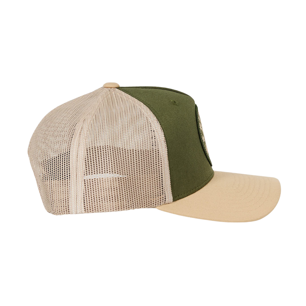 Ringers Western Childrens Signature Bull Trucker Cap (420257RW) Olive/Dark Sand