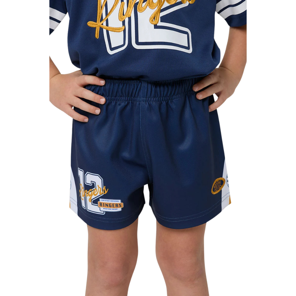 Ringers Western Childrens Since 2012 Footy Shorts (625085RW)  College Navy