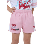 Ringers Western Childrens Since 2012 Footy Shorts (625085RW)  Pink