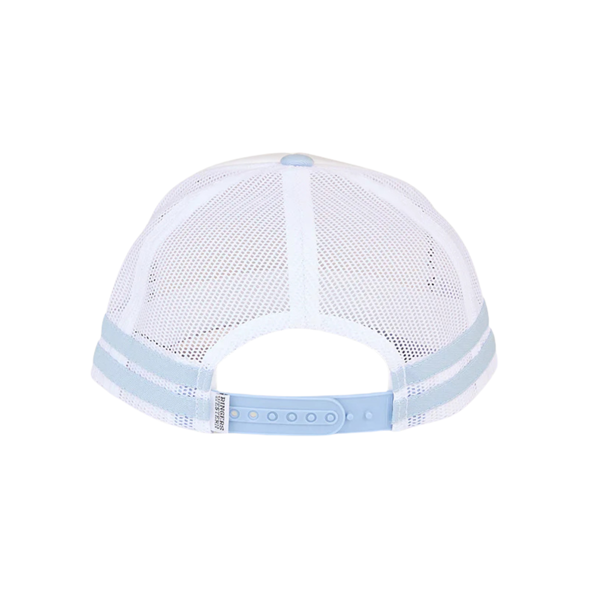 Ringers Western Childrens Stardust Foam Trucker Cap (425059RW) White/Light Blue