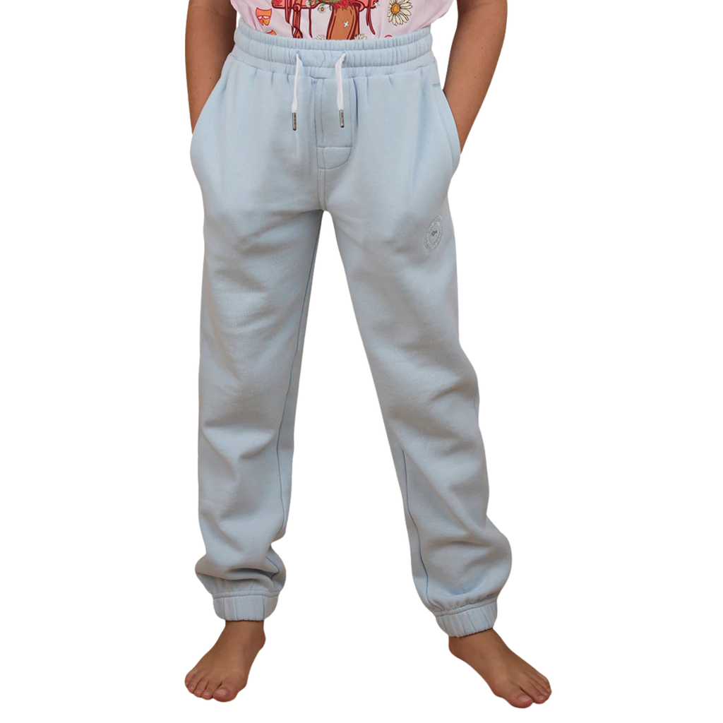 Ringers Western Childrens Weekend Trackpants (325018RW) Barely Blue