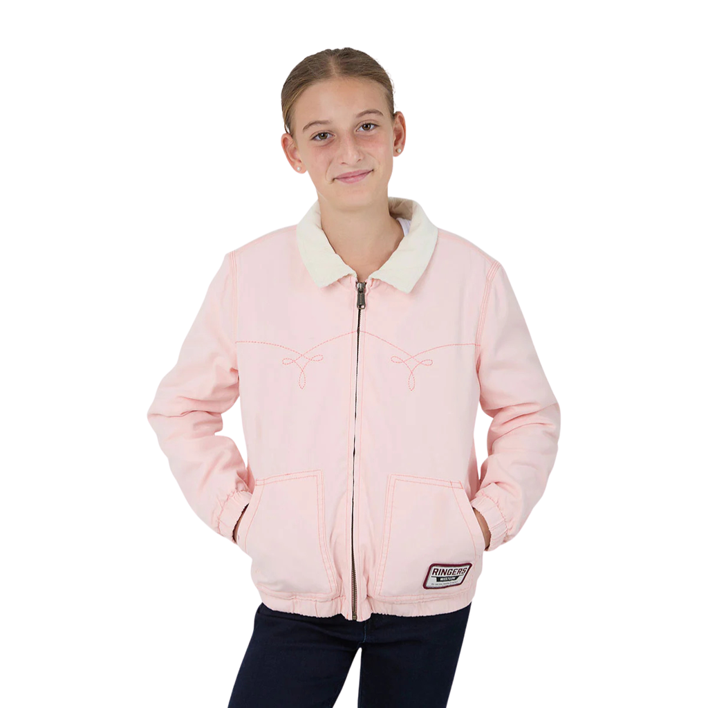 Ringers Western Childrens Westbury Western Jacket (325013RW) Pink
