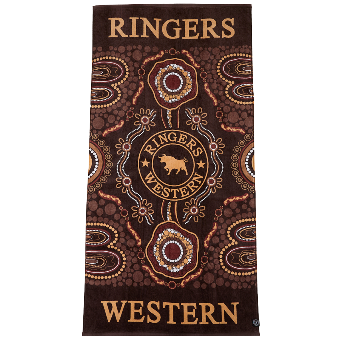 Ringers Western Garbala Towel (725008RW) Dark Chocolate