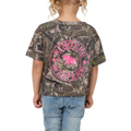 Ringers Western Girls Find Me Camo S/S Tee  (425113RW)  Camo/Pink