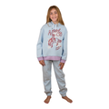 Ringers Western Girls Stardust Oversized Pullover Hoodie (325033RW) Barely Blue