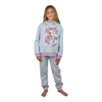 Ringers Western Girls Stardust Oversized Pullover Hoodie (325033RW) Barely Blue
