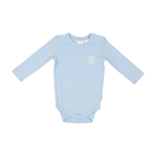 Ringers Western Infants Lil' Rascal Signature Bull L/S Romper (525003RW) Blue/White