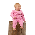 Ringers Western Infants Mini Ringer Signature Bull Fleece Pullover Jumper (525001RW) Pink/White