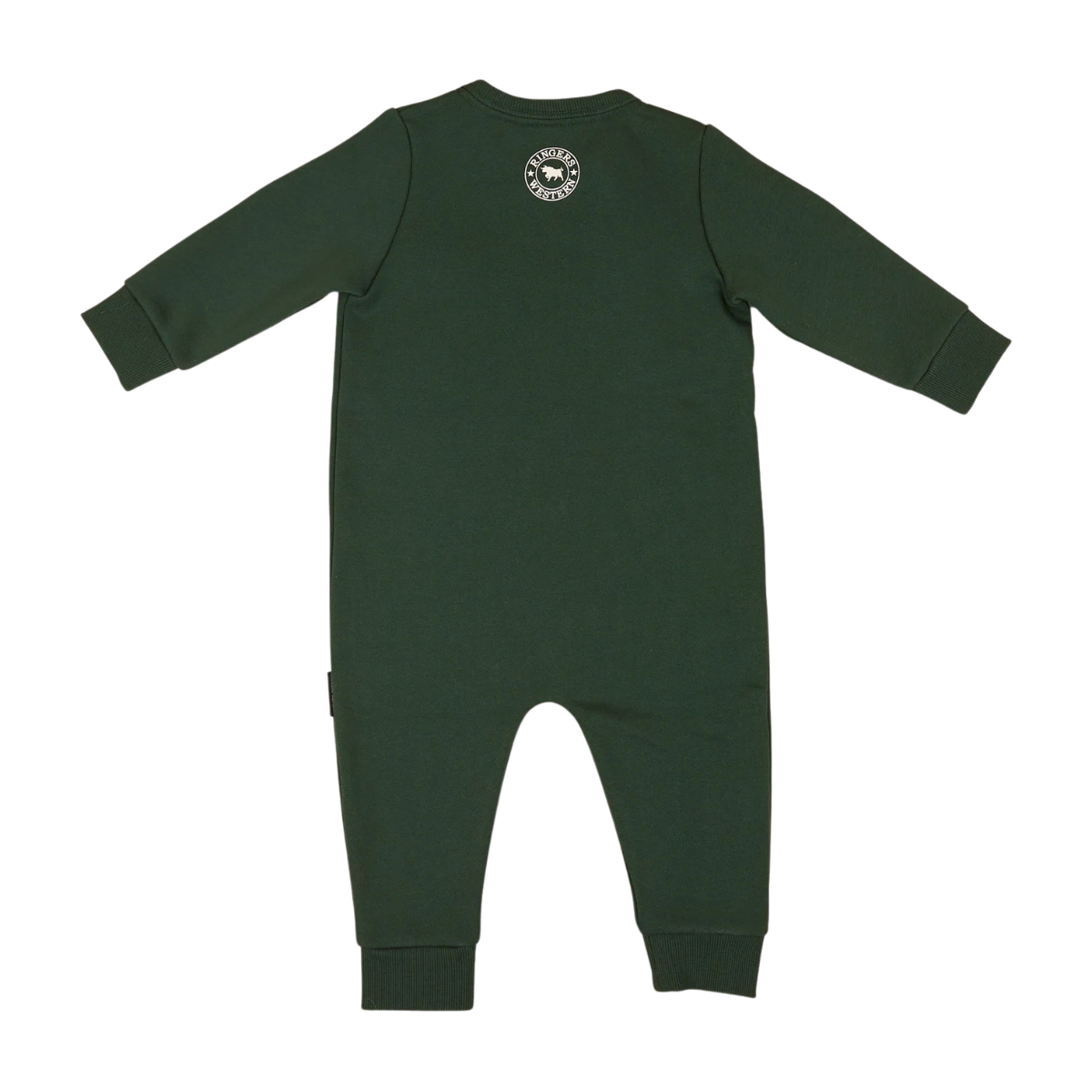 Ringers Western Infants Moto Fleece L/S Zip Onesie (525018RW) Pine