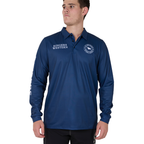 Ringers Western  Man Eater L/S Fishing Jersey  (625047RW)  Dark Navy