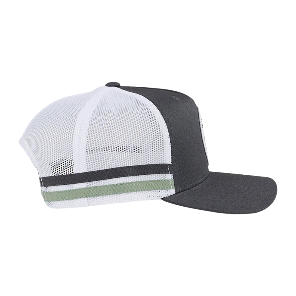 Ringers Western  McCoy Trucker Cap  (722038RW)  Charcoal/Leaf