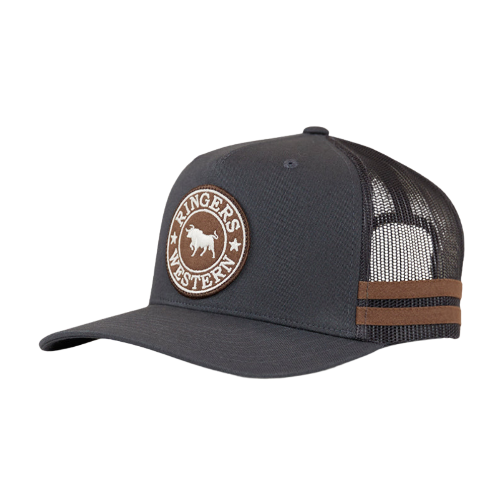 Ringers Western  McCoy Trucker Cap  (722038RW)  Charcoal