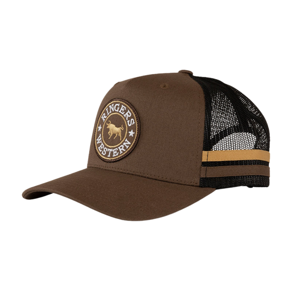 Ringers Western  McCoy Trucker Cap  (722038RW)  Chocolate