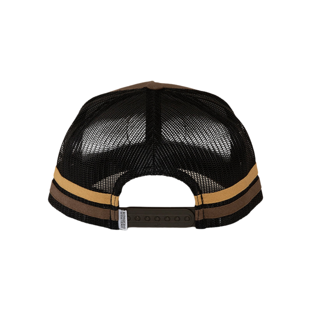 Ringers Western  McCoy Trucker Cap  (722038RW)  Chocolate