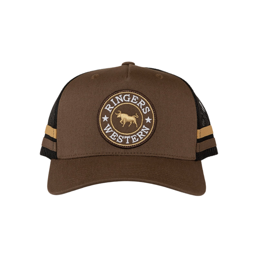 Ringers Western  McCoy Trucker Cap  (722038RW)  Chocolate