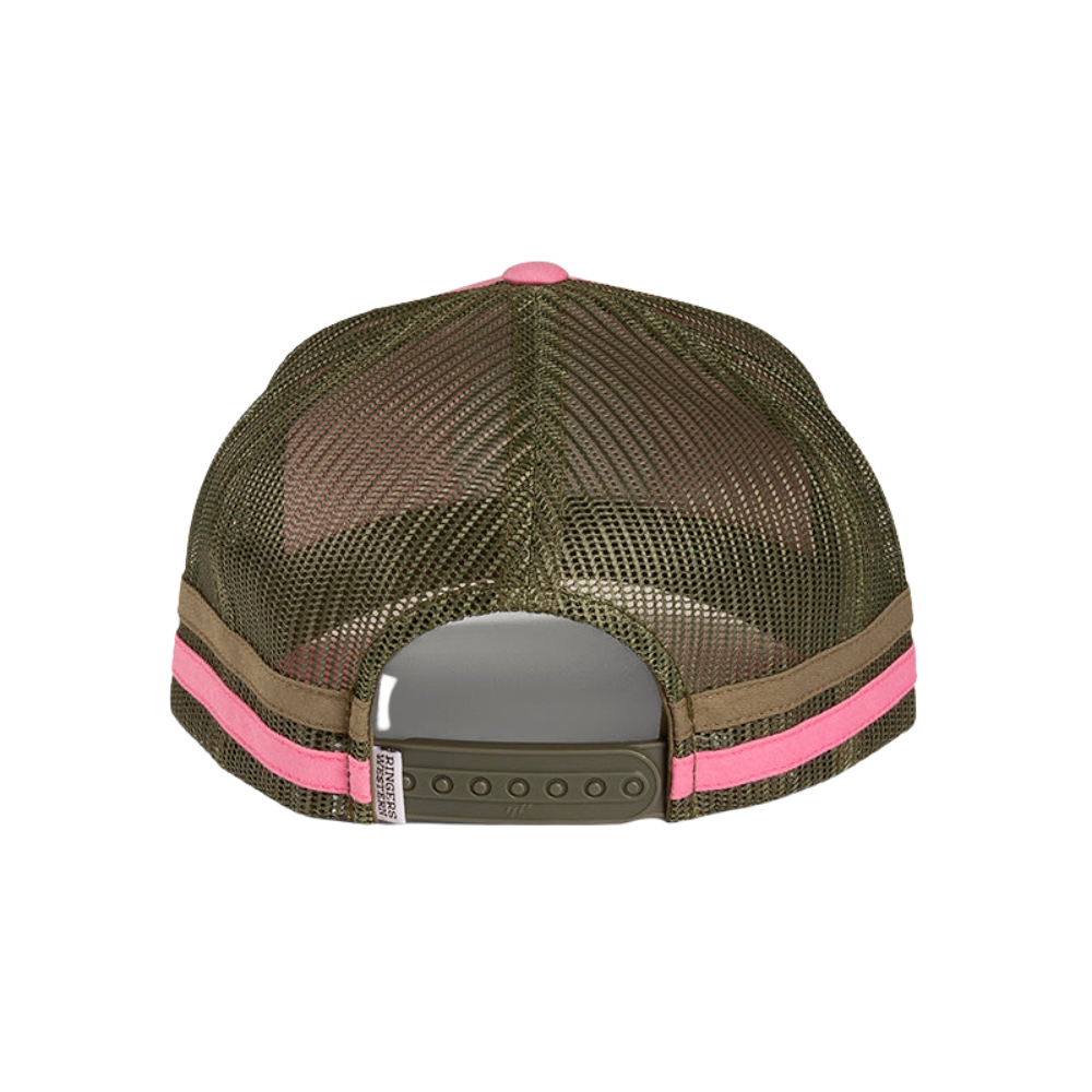 Ringers Western  McCoy Trucker Cap  (722038RW)  Melon/Army