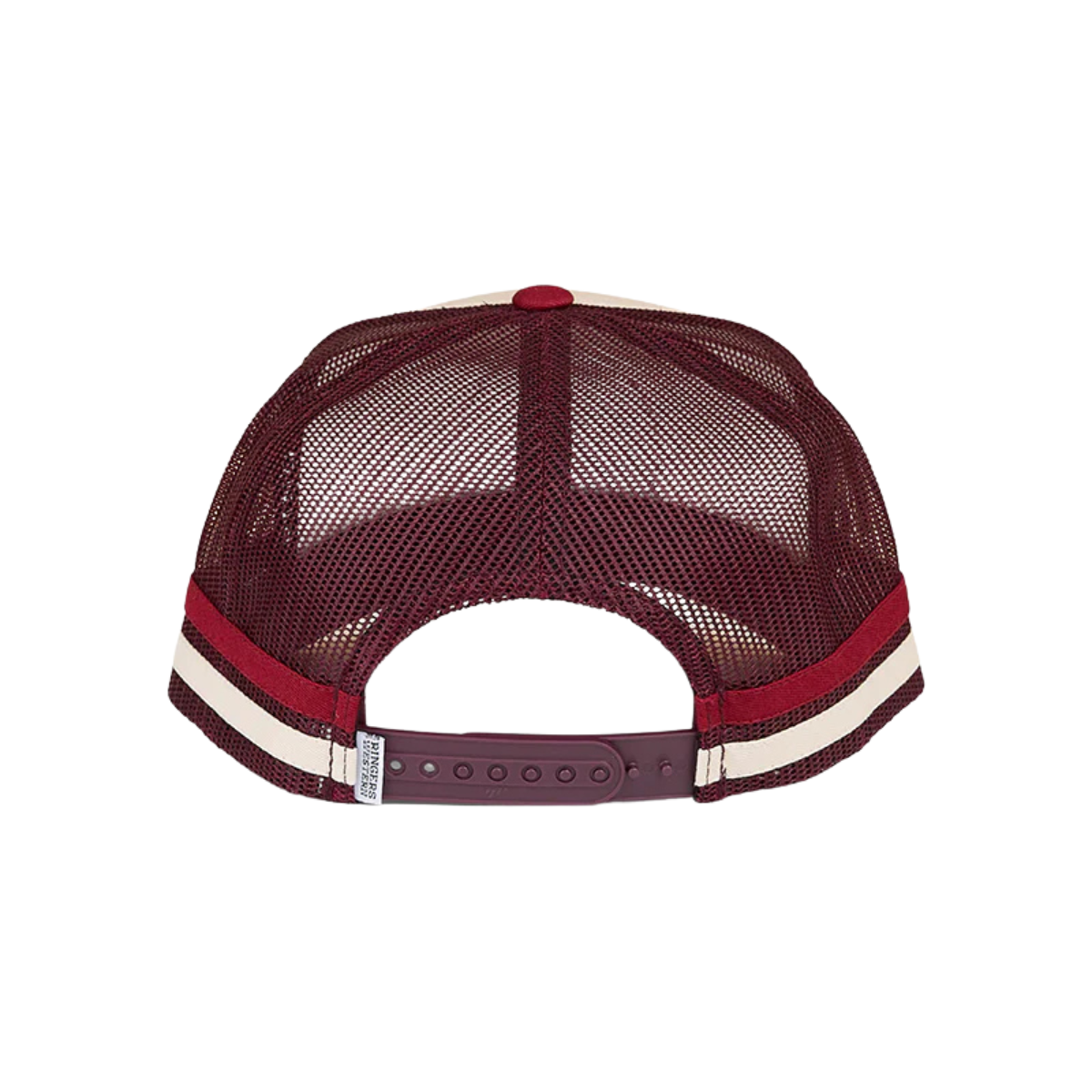 Ringers Western Mccoy Trucker Cap (425058RW) Maroon/Off White