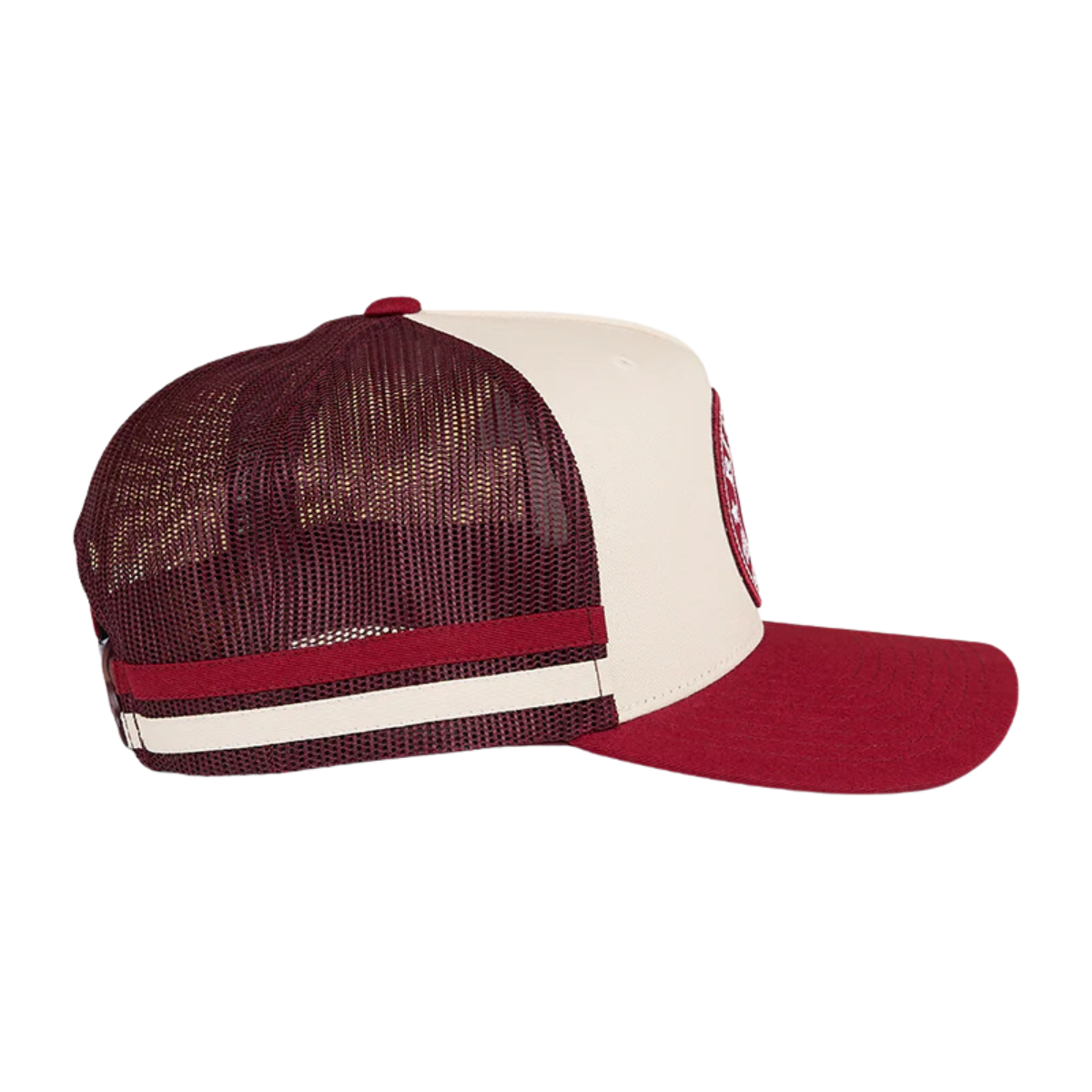 Ringers Western Mccoy Trucker Cap (425058RW) Maroon/Off White