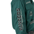 Ringers Western Mens Barrelman Full Button L/S Work Shirt (125035RW) Pine Sleeve
