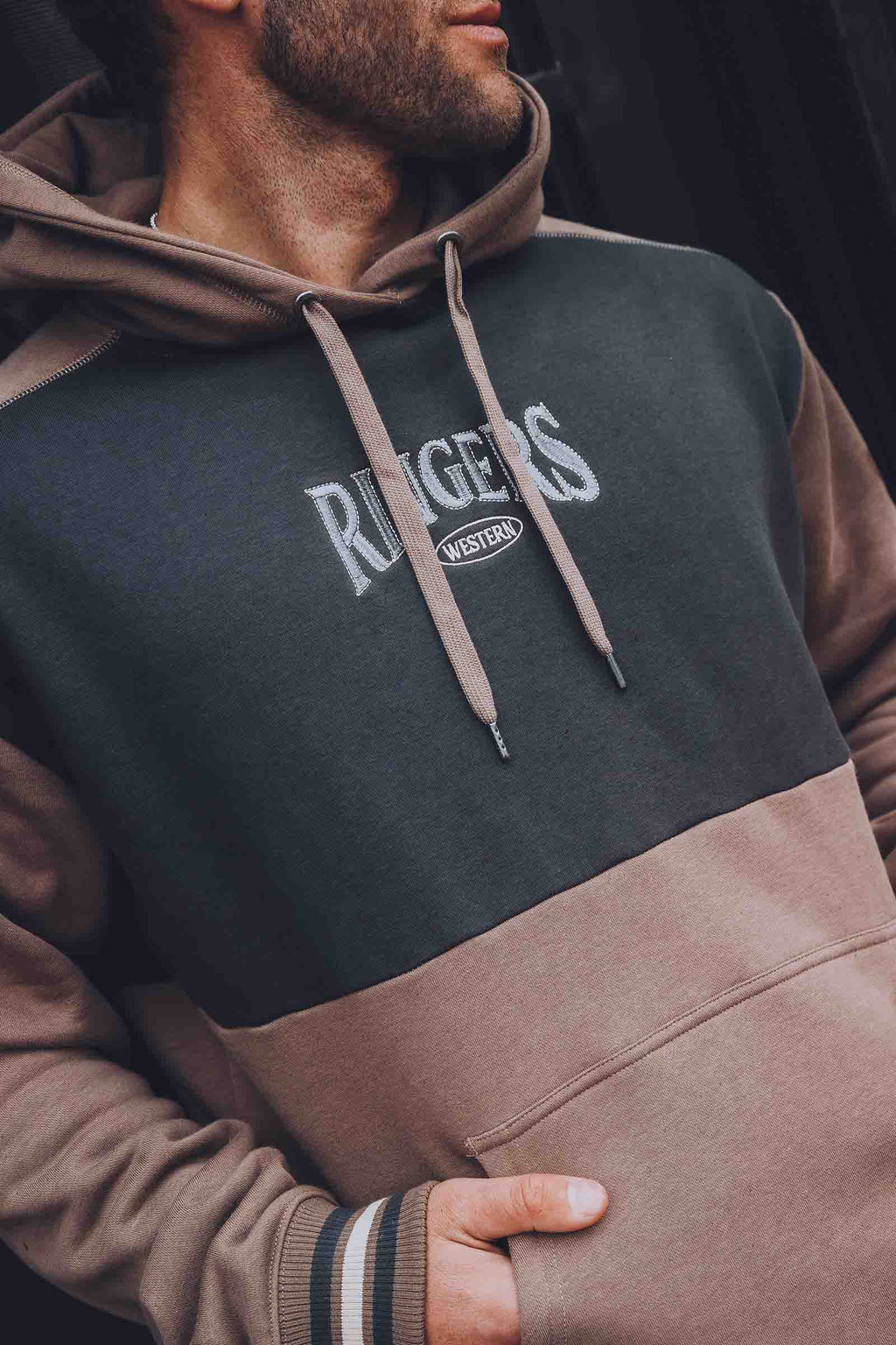 Ringers Western Mens Barrow Creek Pullover Hoodie (125010RW) Mushroom