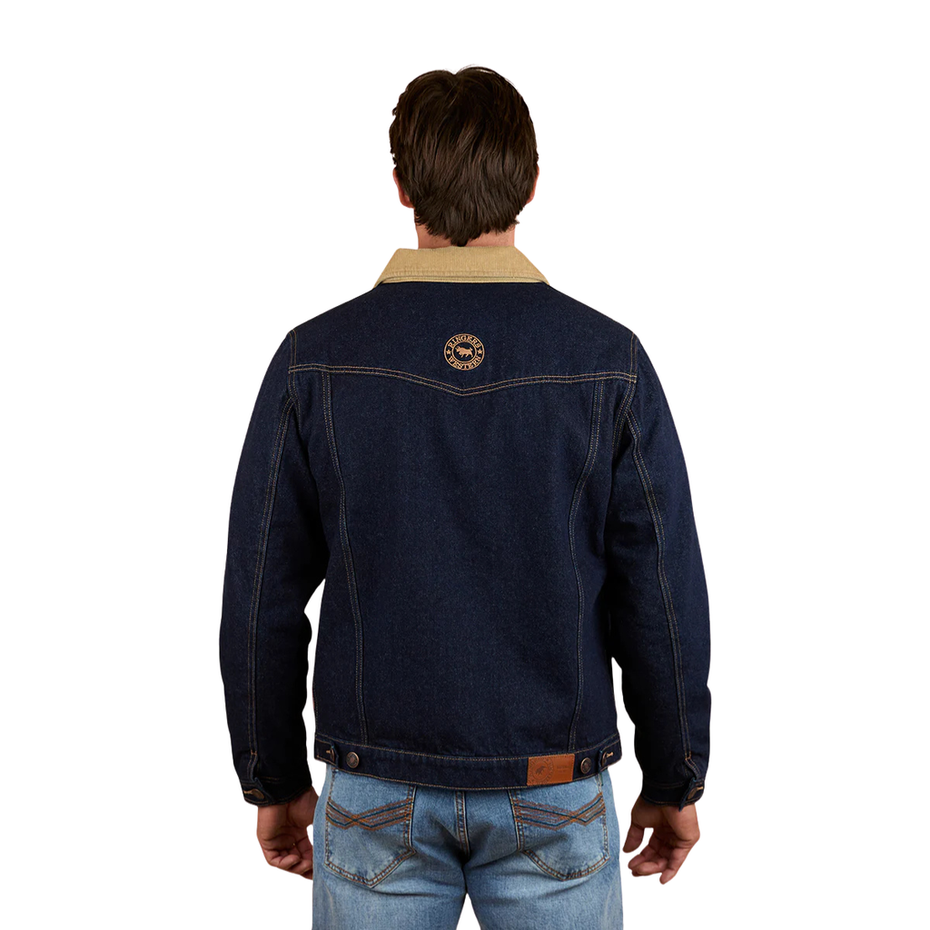 Ringers Western Mens Devonport Denim Trucker Jacket (125016RW) Raw Denim