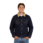 Ringers Western Mens Devonport Denim Trucker Jacket (125016RW) Raw Denim