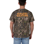 Ringers Western Mens Find Me Loose Fit S/S Tee  (125131RW)  Camo/Orange
