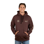 Ringers Western Mens Garbala Oversized Pullover Hoodie (125018RW) Dark Chocolate