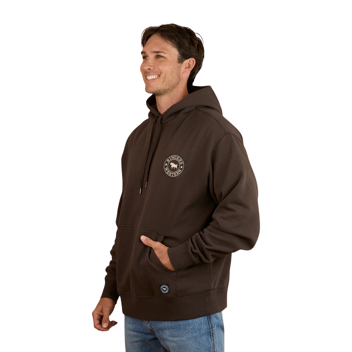 Ringers Western Mens Get Your Truck On Pullover Hoodie (125014RW) Charcoal