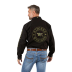 Ringers Western Mens Hawkeye Full Button L/S Work Shirt  (118110002) Black/Camo
