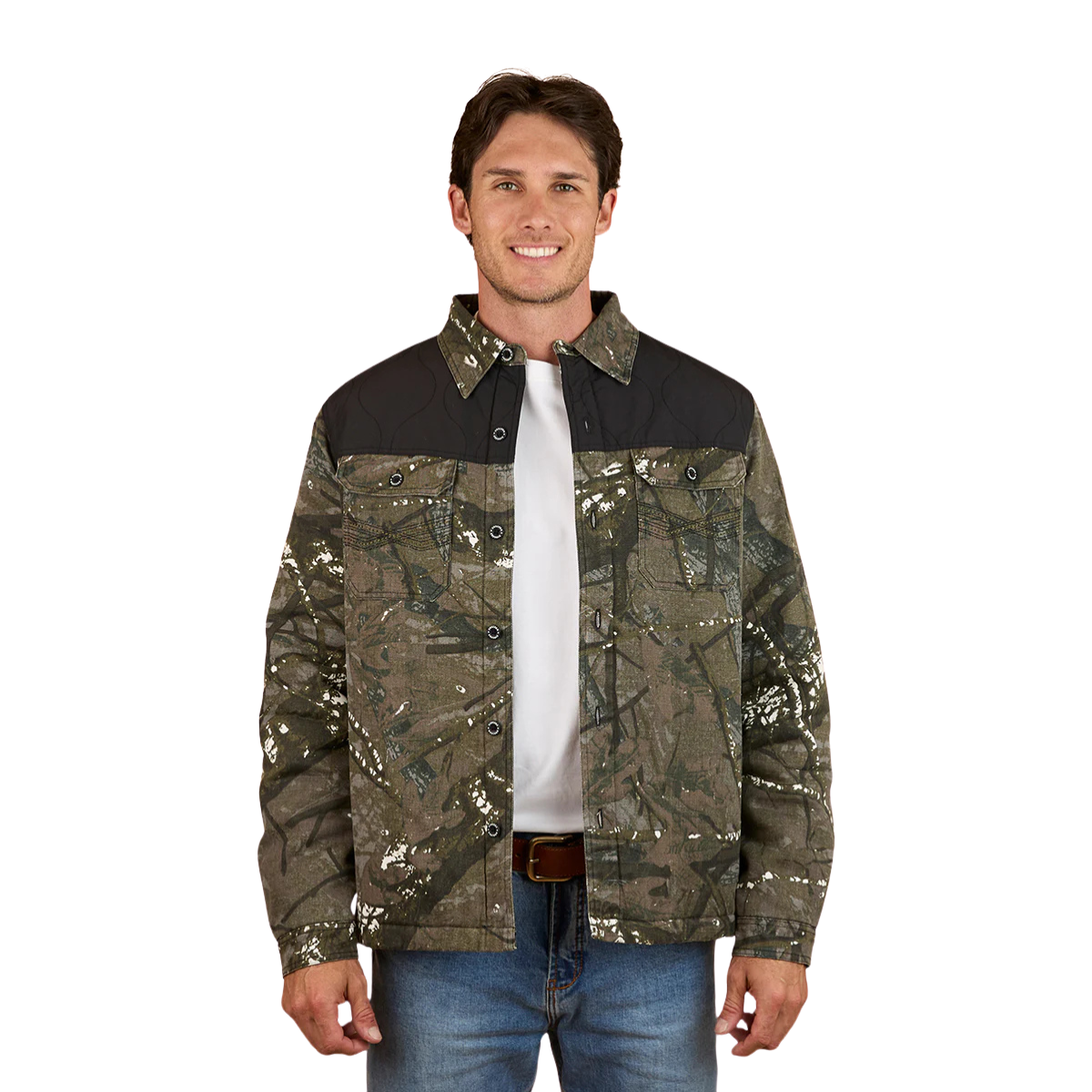 Ringers Western Mens Highfields Jacket (125015RW) Black Camo