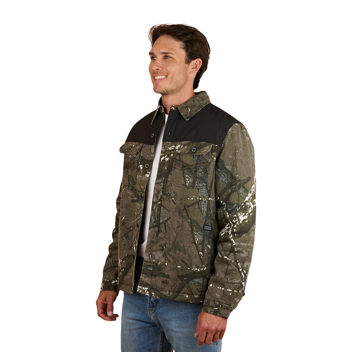 Ringers Western Mens Highfields Jacket (125015RW) Black Camo