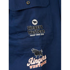 Ringers Western Mens Hung Up Full Button L/S Work Shirt (125034RW) Navy Pocket
