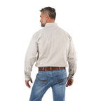 Ringers Western Mens King River Full Button Work Shirt (171110001) Beige
