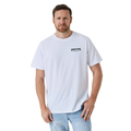 Ringers Western Mens New Squadron S/S Loose Fit Tee  (126070RW) Bright White/Black