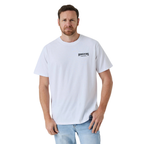 Ringers Western Mens New Squadron S/S Loose Fit Tee  (126070RW) Bright White/Black