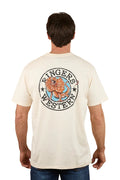 Ringers Western Mens Outta Towner Loose Fit S/S Tee (125027RW) Off White