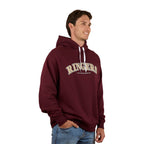 Ringers Western Mens Princeton Hoodie (123059RW) Washed Cabernet 3-4