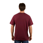 Ringers Western Mens Princeton Loose Fit S/S Tee (123109RW) Cabernet